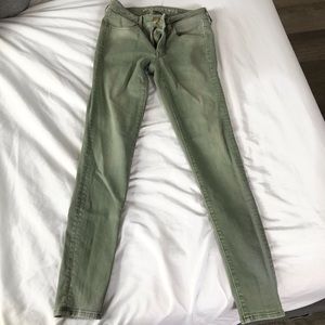 Army Green American Eagle Jeans